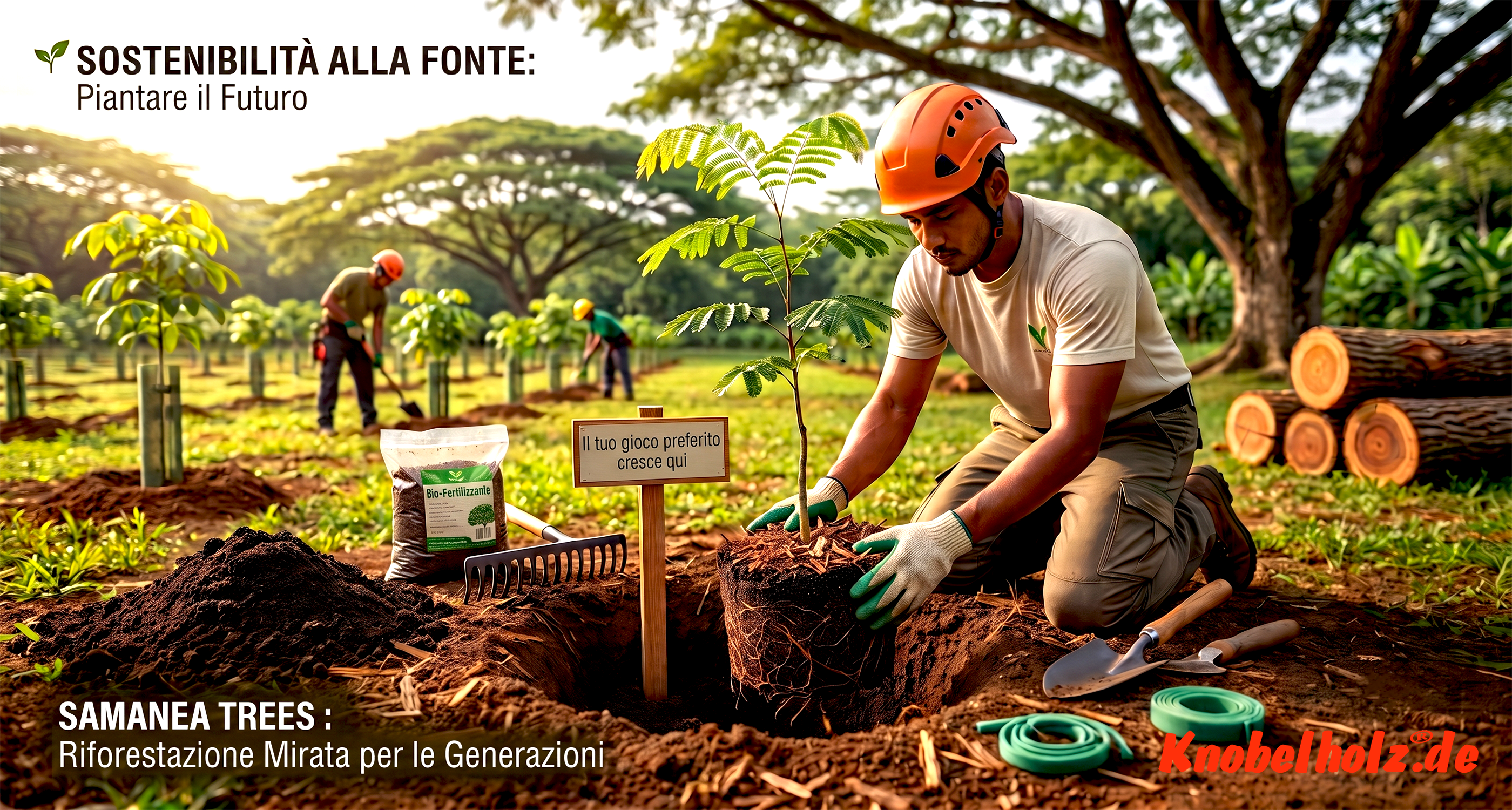 Sostenibilità profondamente radicata: Knobelholz – la nostra piantagione a Chiang Mai