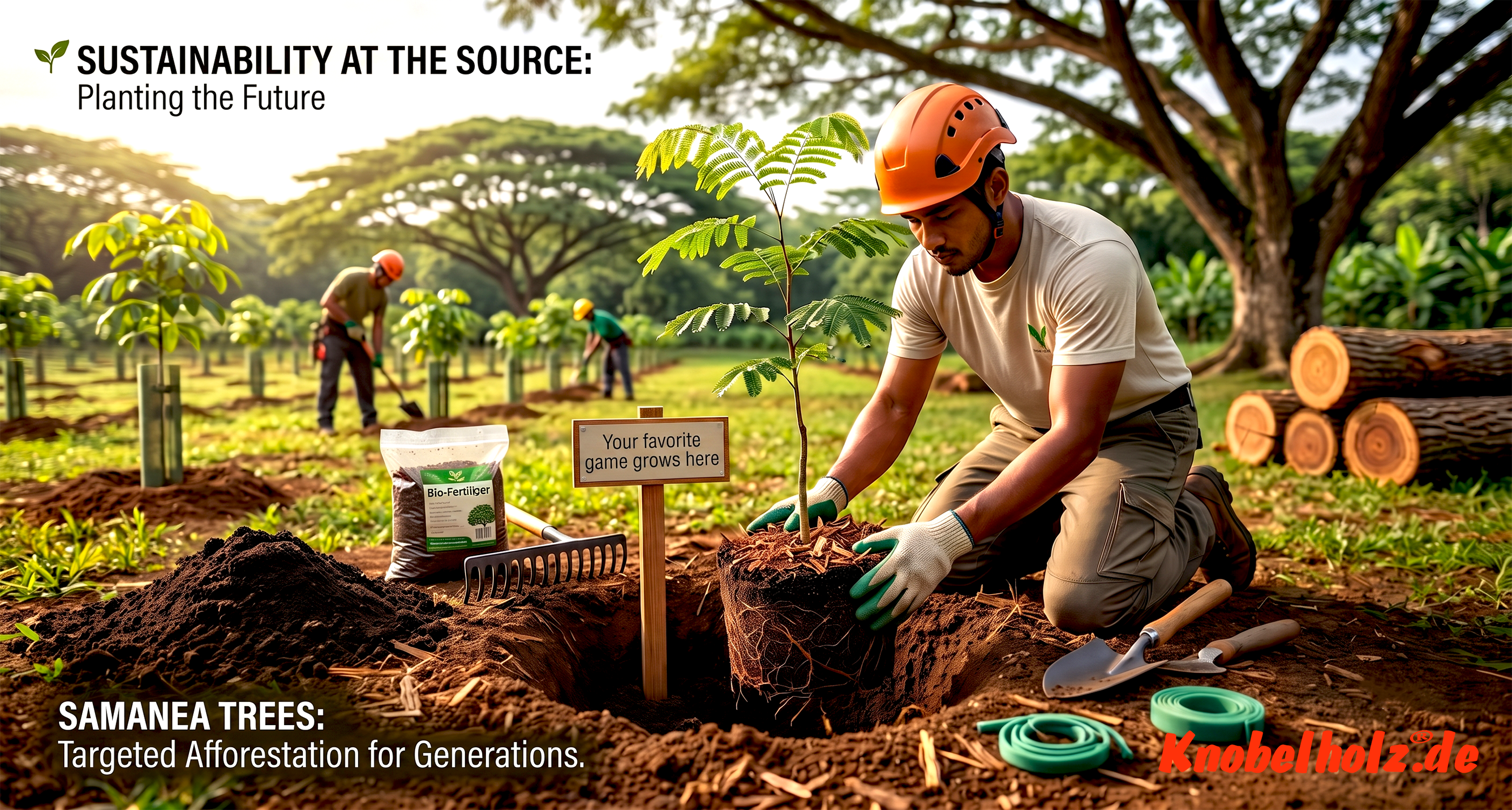 Deeply rooted sustainability: Knobelholz – our plantation in Chiang Mai